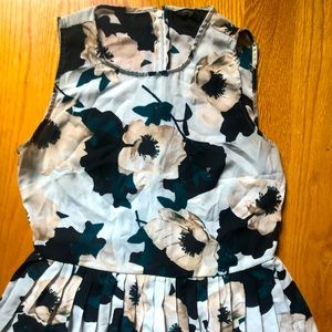 BR Floral Pleated Blouse